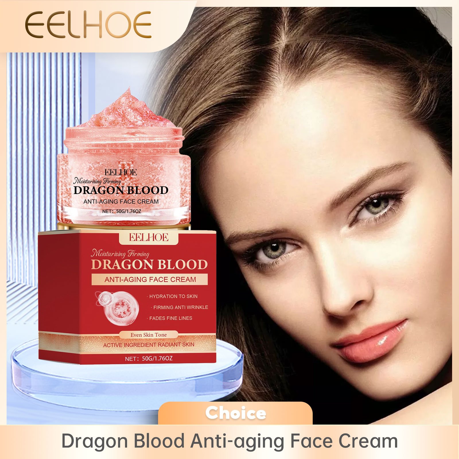 Skincare Glow - EELHOE Dragon Blood Face Cream Pore