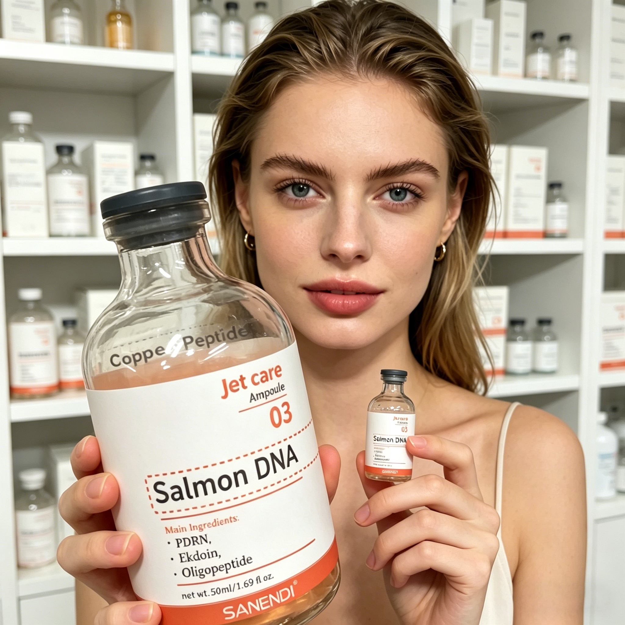 Skincare Glow - PDRN Salmon DNA Serum Copper Peptide