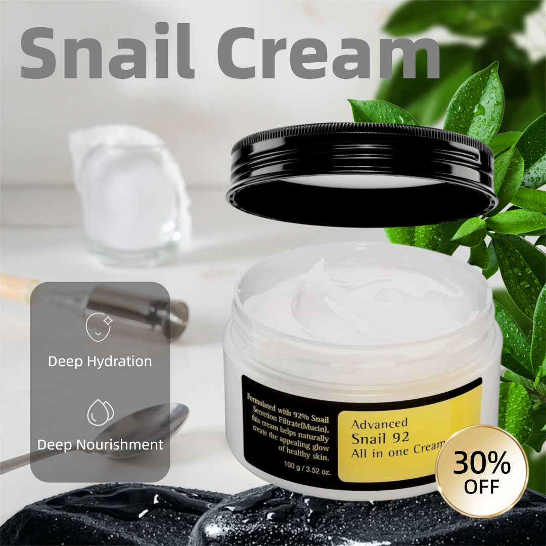Snail Cream Gel - Snail Mucus Cream 92 Daily Moisturizing