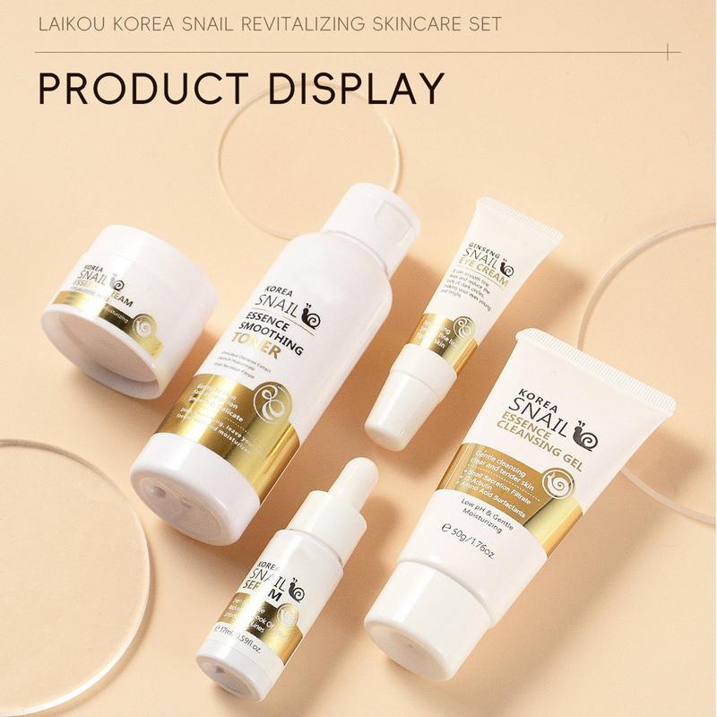 5pcs Snail Collagen Skin Care  - Snail Cream Gel 리뷰 및 가격