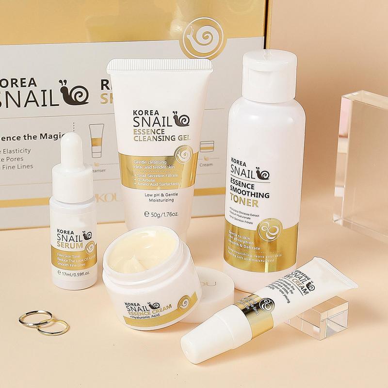 5pcs Snail Collagen Skin Care  - Snail Cream Gel 리뷰 및 가격