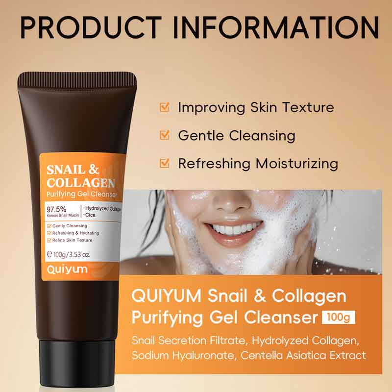 Snail Collagen Face Wash Gentl - Snail Cream Gel 리뷰 및 가격