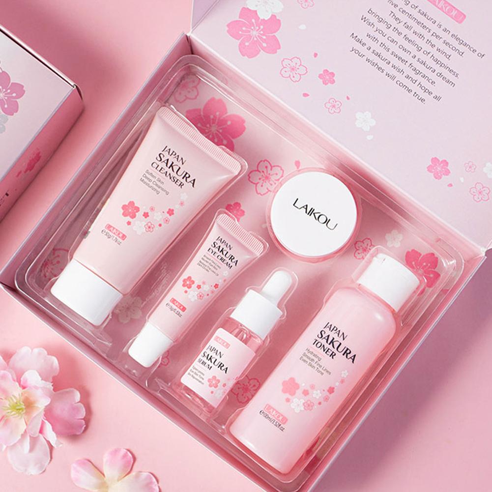 LAIKOU Japan Sakura Skin Care  - Skincare Glow 리뷰 및 가격