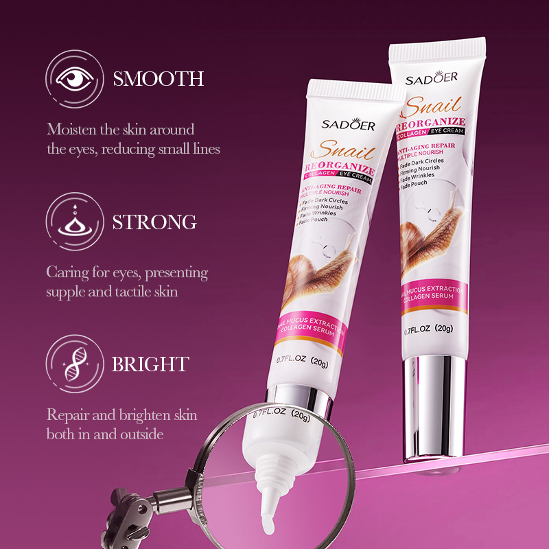 SAODER Snail Collagen Eye Crea - Snail Cream Gel 리뷰 및 가격