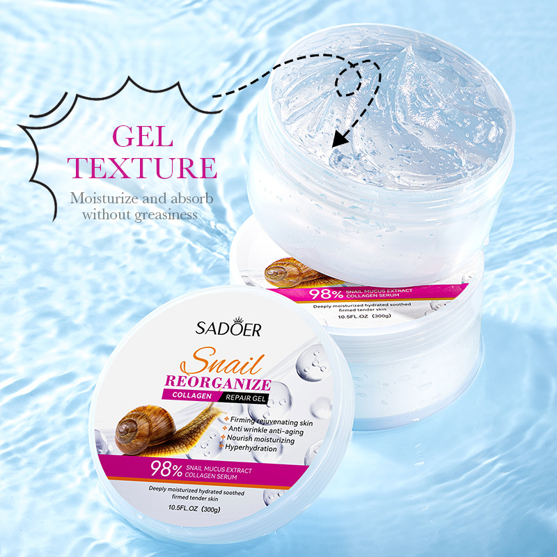 SADOER Snail Collagen Face Cre - Snail Cream Gel 리뷰 및 가격